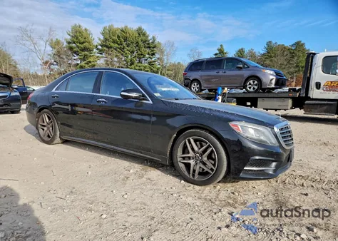 2016 Mercedes-Benz S 550 4Matic из США, поврежденный, VIN WDDUG8FB7GA216278